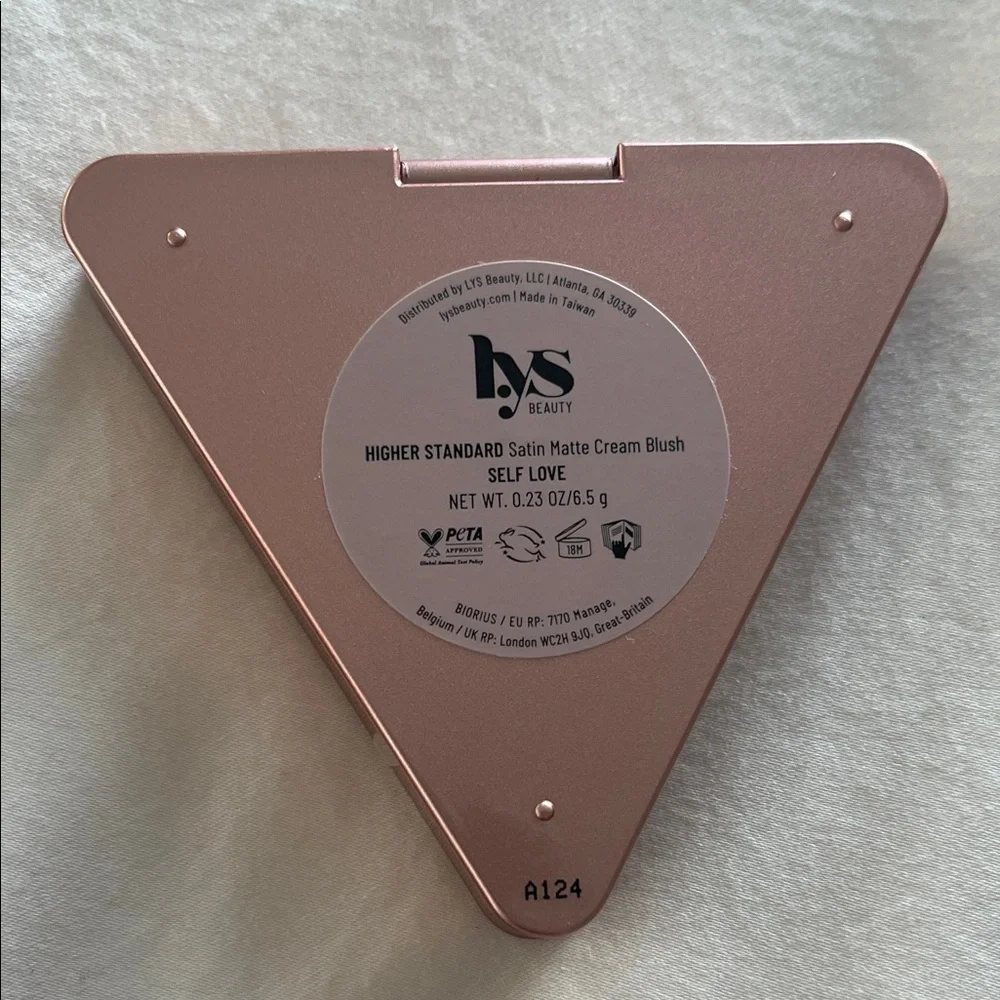 LYS Beauty Satin Matte Cream Blush NEVER USED